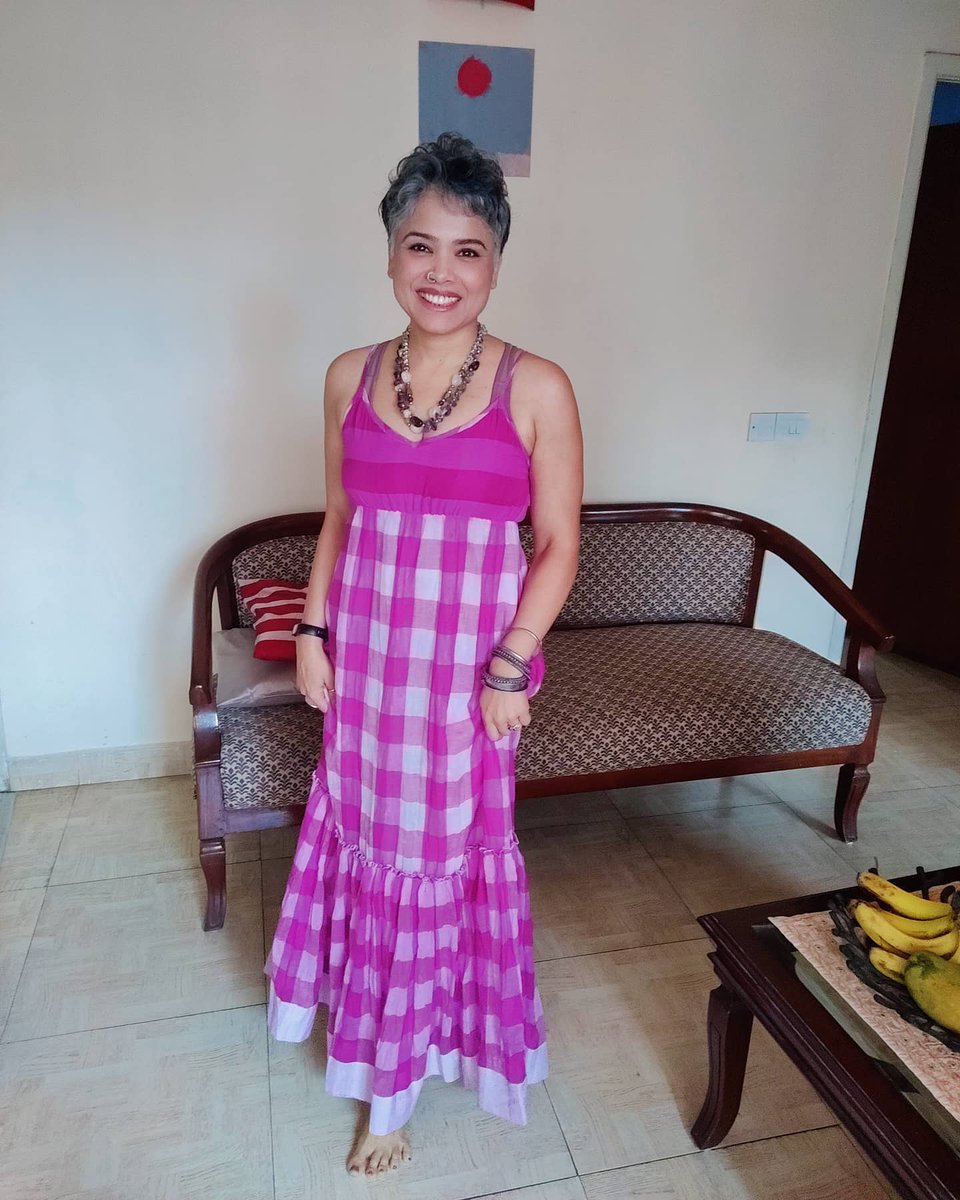 wardrobesol's tweet photo. Saree to a boho dress #wardrobeaudits #beinganimagecoach #repurposed https://t.co/FigGmSHumT