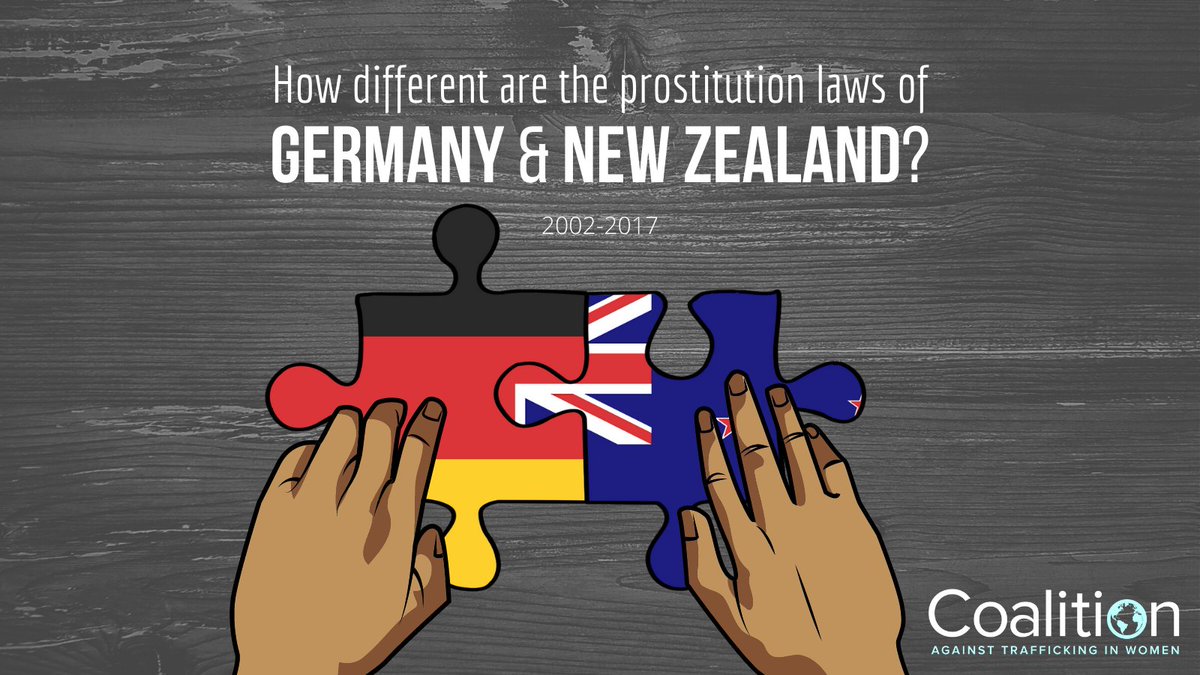 CATWIntl's tweet image. Germany &amp;amp; New Zealand both famously sanction the sex trade through legislation. So why is one country’s legal model called "legalization" &amp;amp; the other "decriminalization"? Why is DE framed a failure, NZ a “success”? Our new report provides answers: bit.ly/3devnzr8