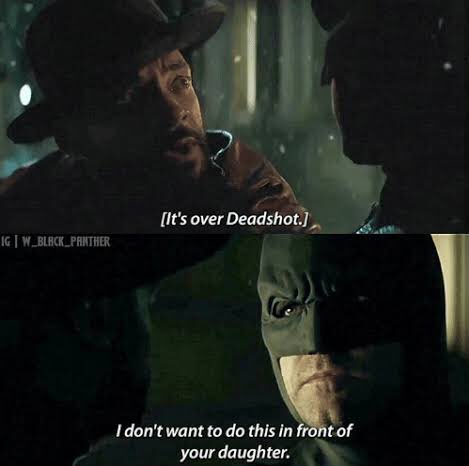 Itssan17's tweet image. Even this scene alone in Suicide Squad is more meaningful than entirety of Birds of Prey. Argue with your keyboard 💀