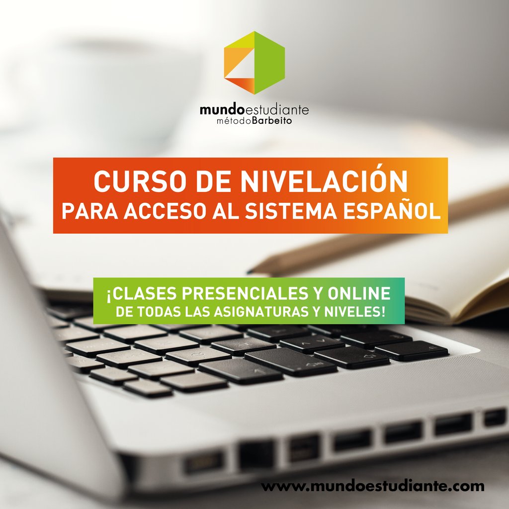 ☀️ ¿Has estado estudiando en otro país y el curso que viene empiezas  #ESO o #Bachillerato en España? Te ayudamos a conocer los contenidos mínimos, las técnicas y las programaciones de cada asignatura, para que no tengas ningún problema. ¡Infórmate! ---> mundoestudiante.com