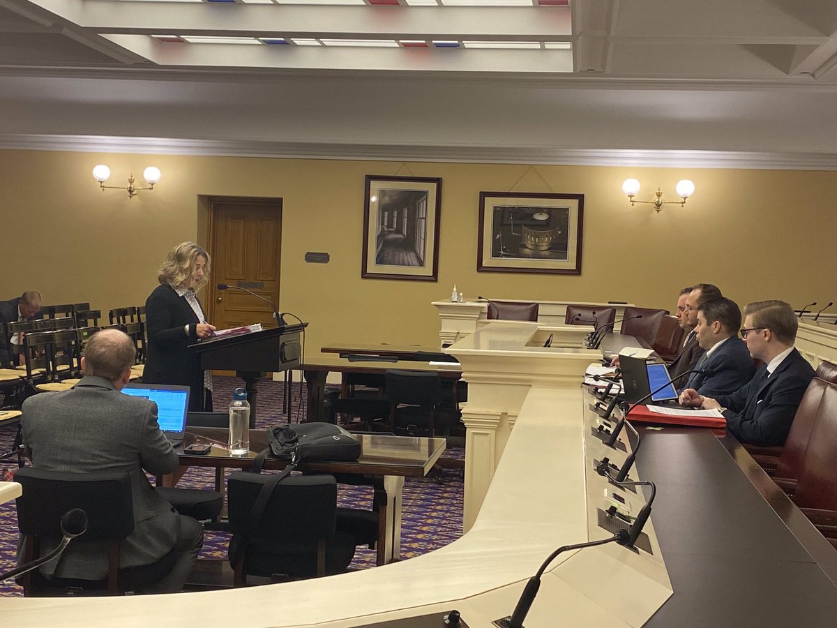 Ohio_OBM's tweet photo. RECAP: Director Murnieks testifies to Budget Conference Committee on #OHBudget, stating Ohio’s strong measures to address the COVID-19 pandemic head on – both from a health and budget standpoint — worked. ✔️ https://t.co/lR48SMYOSp