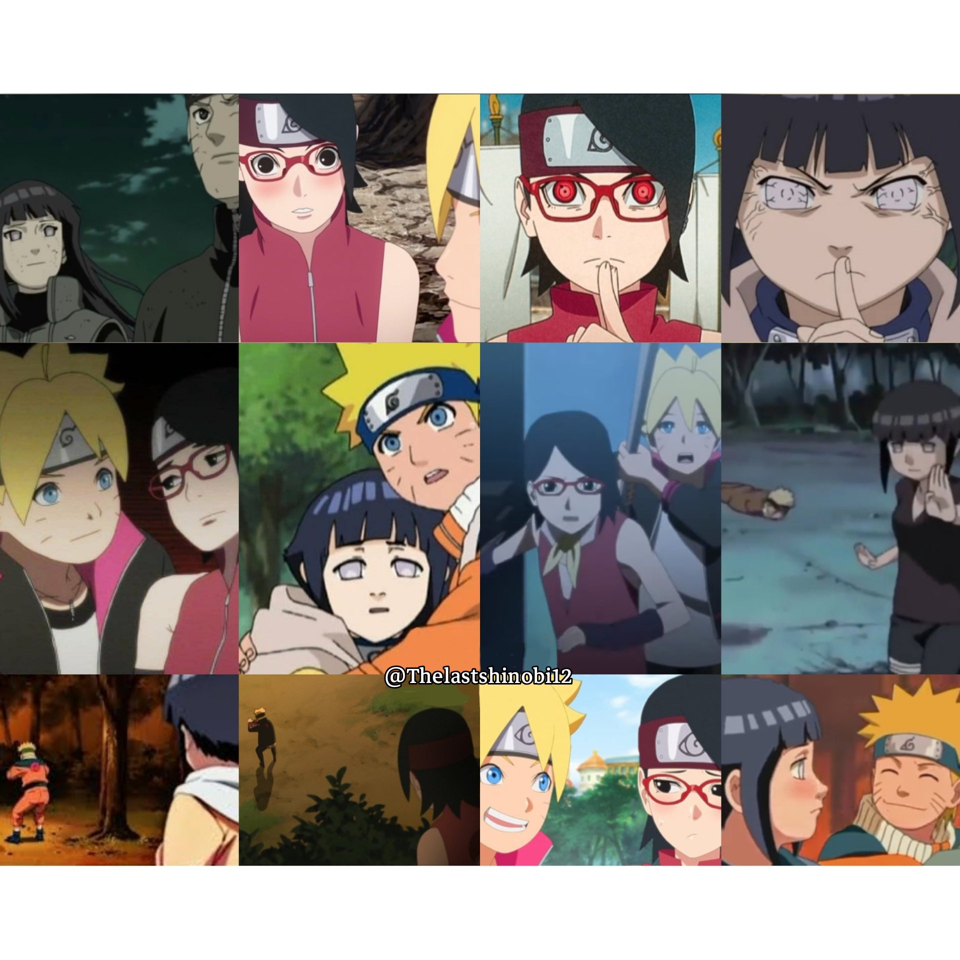 Boruto × Sarada - Naruto x Hinata 🤝 Boruto × Sarada Both