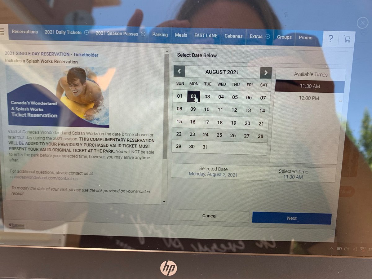 Always_Monika's tweet photo. @WonderlandNews Are all 10,10:30,11, &amp; 11:30am time slots really unavailable until September 6th? Bc that is what it is saying for me now... https://t.co/1X4fjfkVVq