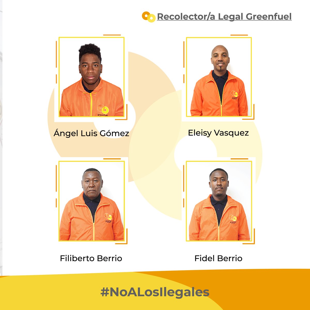 Greenfuel_Col's tweet photo. Al momento de programar  la recolección del #AVU @Greenfuel_Col , valida los nombres de los funcionarios autorizados para realizar la recolección en tu zona.
📍Solicita la identificación (CARNÉ EMPRESARIAL) del funcionario de encargado de realizar la recolección del AVU https://t.co/IBEtRYQQ83
