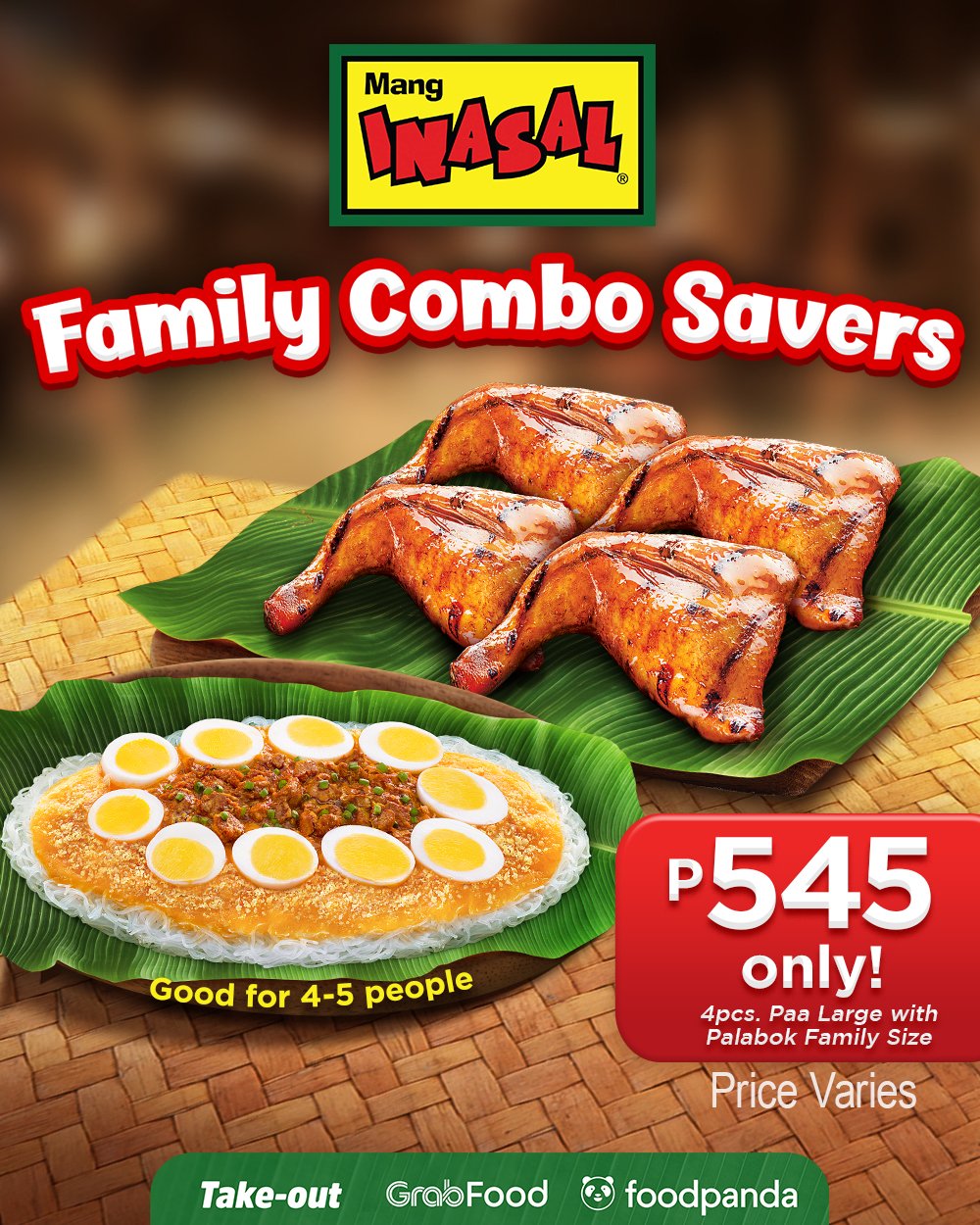 Mang inasal price outlet