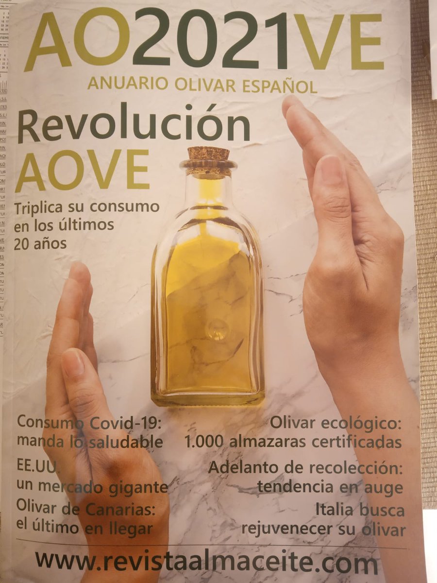 Noticias, noticias 📰📰
@revistaalmaceite nos regala este articulo. 
Mejor Aceite de Aragón #ESAO2021 
Tambien nos ayuda a difundir nuestra misión ⏩#CULTURADELACEITE 
"NO VALE USAR EL MISMO ACEITE PARA TODO"
<a href="/DOPAceiteBA/">AceitedelBajoAragon</a> <a href="/ESAO_Spain/">Escuela Superior del Aceite de Oliva</a> <a href="/aragonalimentos/">Aragón Alimentos</a>
