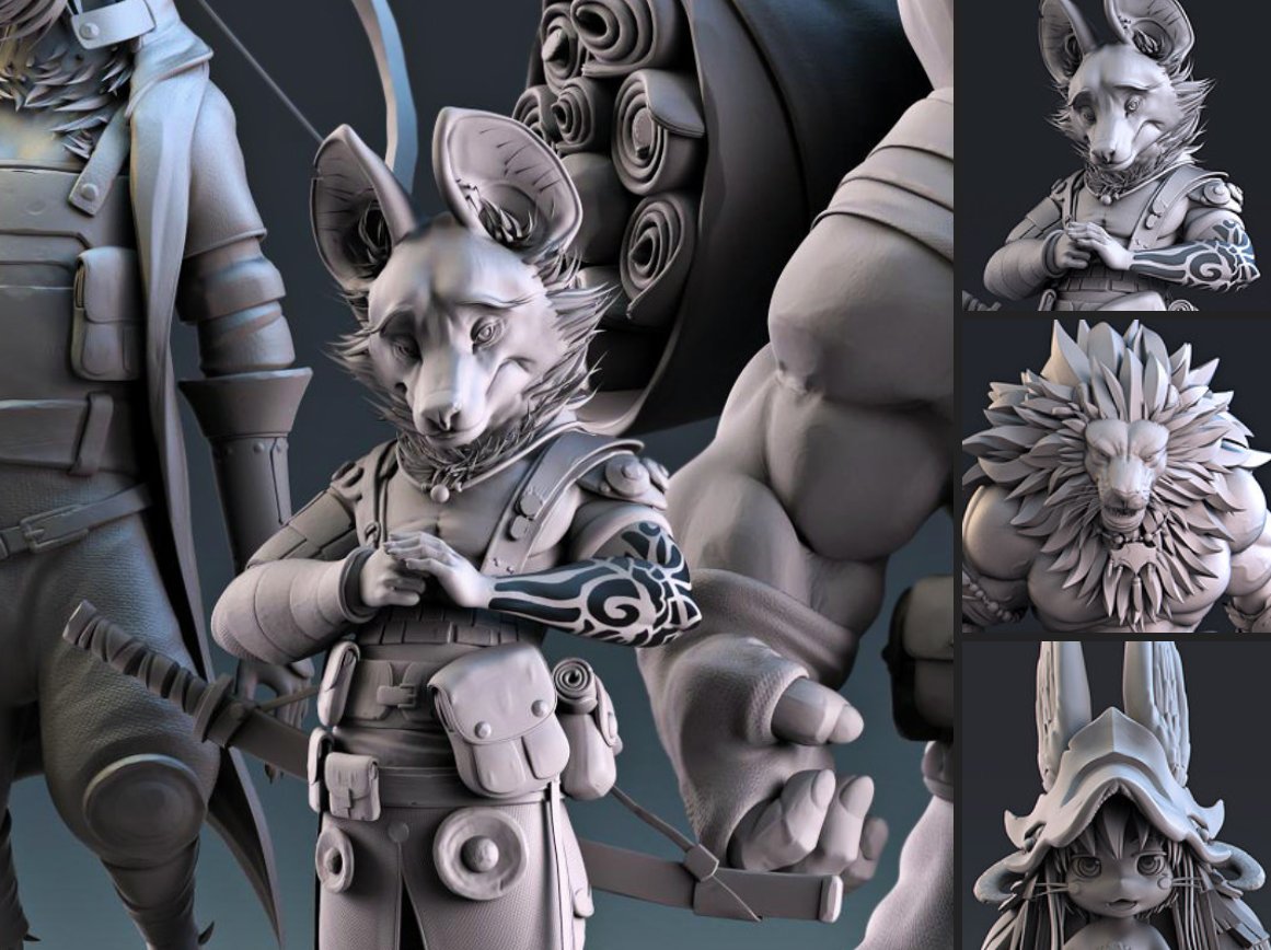 ManuelDeJorge's tweet photo. Hey! I'm Manuel! aaand~ I like to sculpt and CG look-dev furry creatures, and try different methods and styles. #artposter #artpostor https://t.co/x6xw6GUKeT