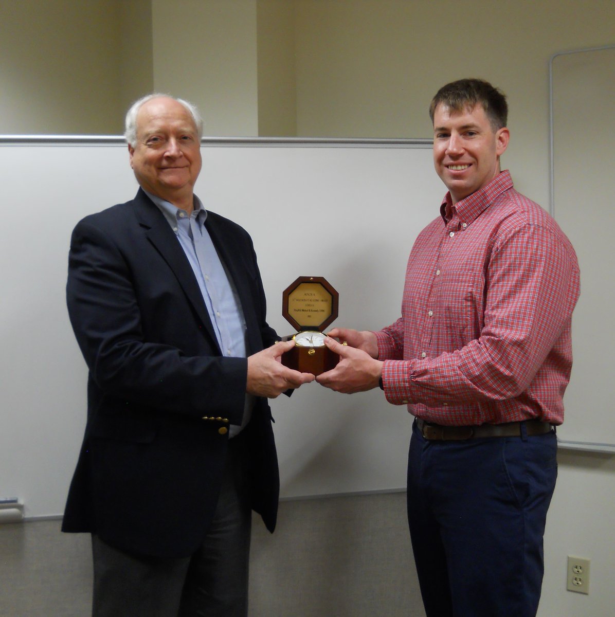 AFCEA Ed Foundation (@afcea_ed) on Twitter photo Congratulations to the two recipients of the AFCEA John McReynolds Wozencraft Award For Academic Excellent in Joint C4I. Dr. Dan Boger presented the honors to Maj. Michael D. Kennedy, USMC (right photo) and Maj. Michael J. Tucker, USMC. #usmc #marinecorps #c4i Congratulations to the two recipients of the AFCEA John McReynolds Wozencraft Award For Academic Excellent in Joint C4I. Dr. Dan Boger presented the honors to Maj. Michael D. Kennedy, USMC (right photo) and Maj. Michael J. Tucker, USMC. #usmc #marinecorps #c4i