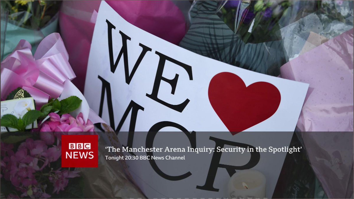 The security failures which cost lives.. My documentary about what went wrong at #Manchester Arena. On the @BBCNews channel at 8.30pm and on @BBCiPlayer afterwards. Huge thanks to producer @salliegeorge and camera/editor @davidcheeseman