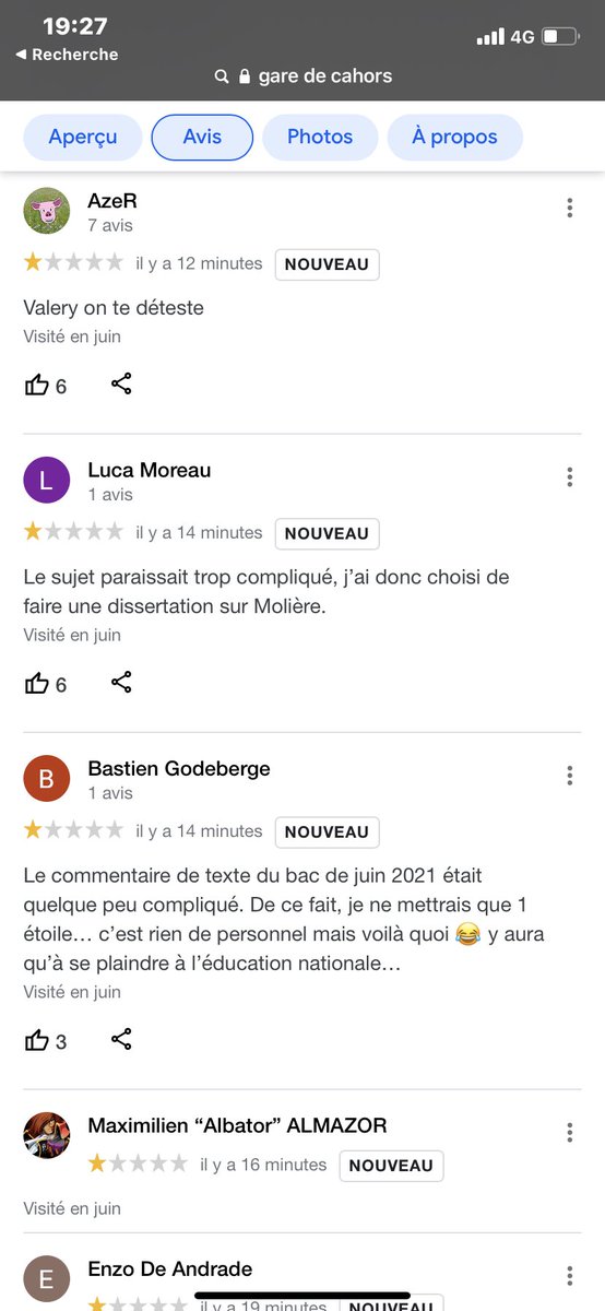 alexisfrmtff's tweet photo. Les avis de la gare depuis le bac  #bacdefrancais https://t.co/6hZrLPaSTs