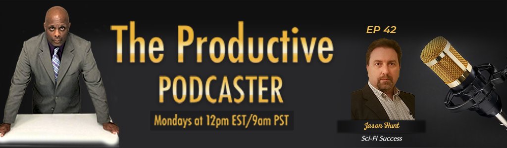 E2ESystems's tweet photo. Do I have any Sci-Fi fans out there? Well, those of us who are can surely appreciate my guest Jason Hunt on The Productive Podcaster Mon @ 12pm when he talks about his Sci-Fi podcast #Theproductivepodcaster #teamstrategic #mediaboss https://t.co/NP1YlkEGpE