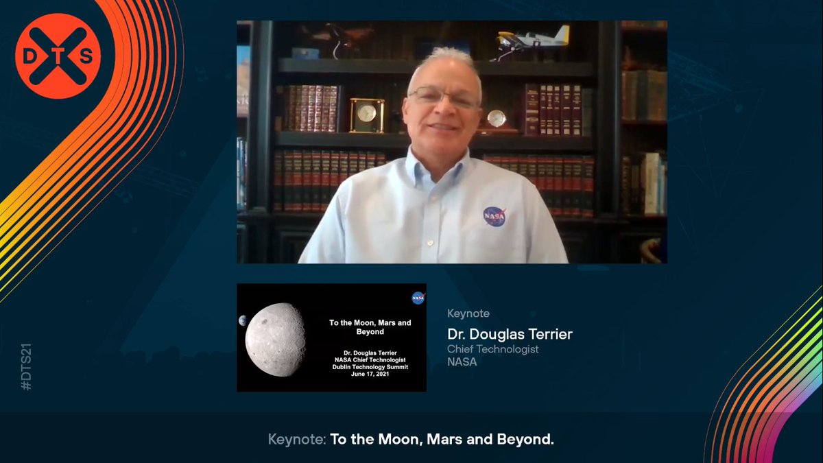 "The impact of the investment we make in space cannot be overstated and we expect to see even more exciting examples of unimagined technologies emerge from the Artemis program as we go forward" said Dr Douglas Terrier!  🚀
#DTS21