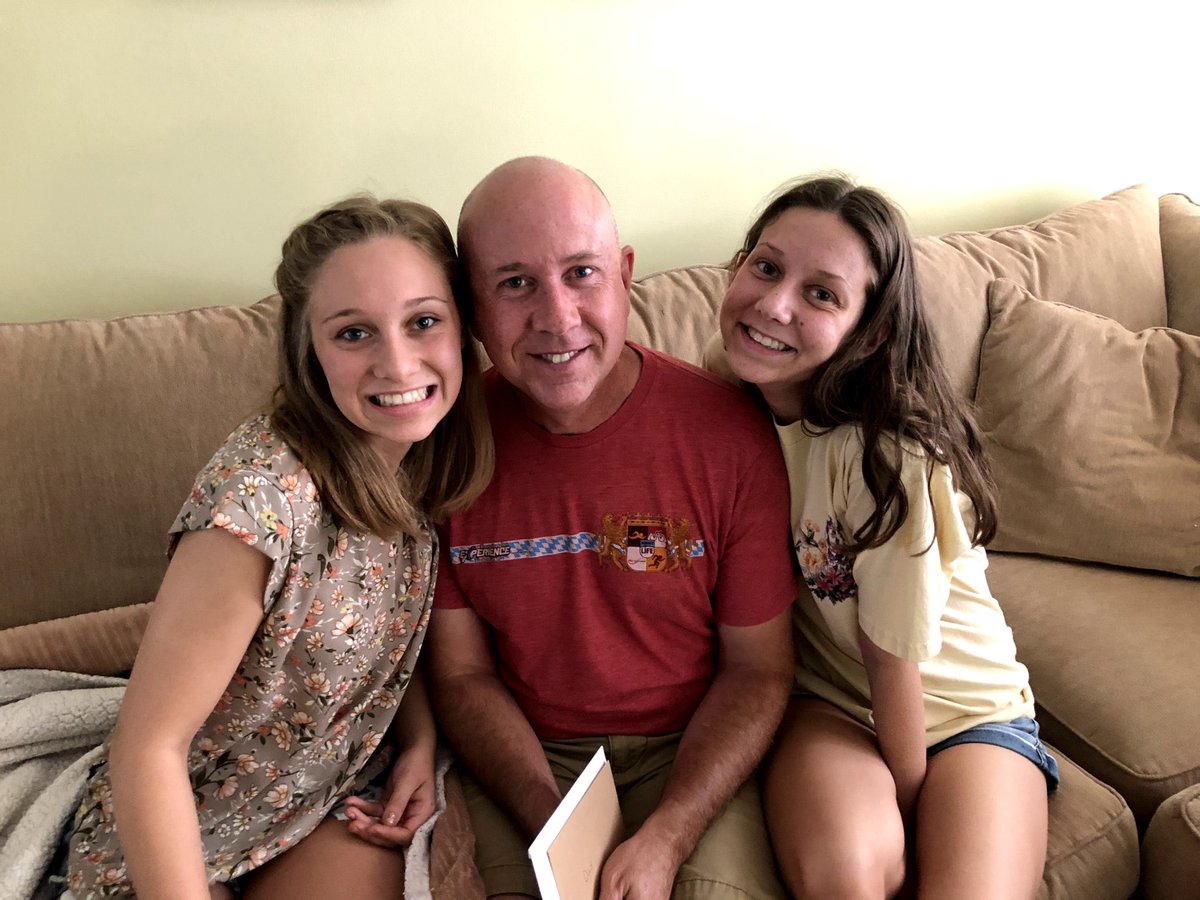 mc23anne's tweet photo. Good memories from 3 years ago! ⁦@BrettMcCall12⁩. You are a wonderful dad!! https://t.co/yqrRY78WFT