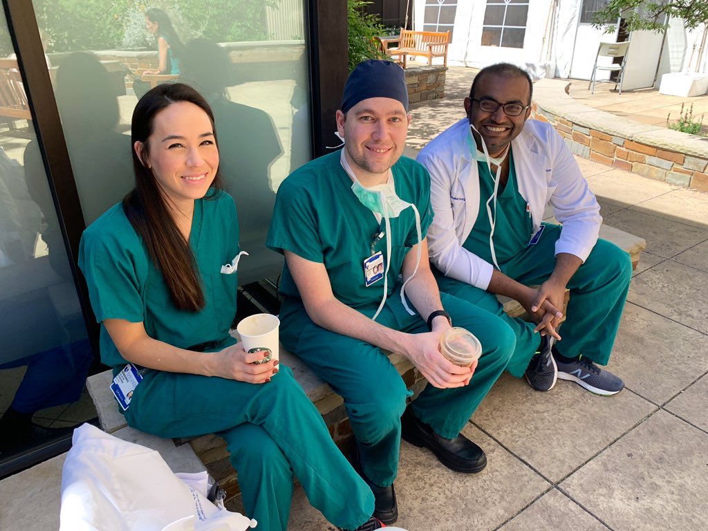 JulieDoberne's tweet photo. Caffeination before cannulation. @vigneshr11 @ojawitzMD @DukeCTSurgery @DukeSurgRes @DukeSurgery #coresidents photo cred @ngjawitz missing @nelfarrow https://t.co/eKPNz9Nnwt
