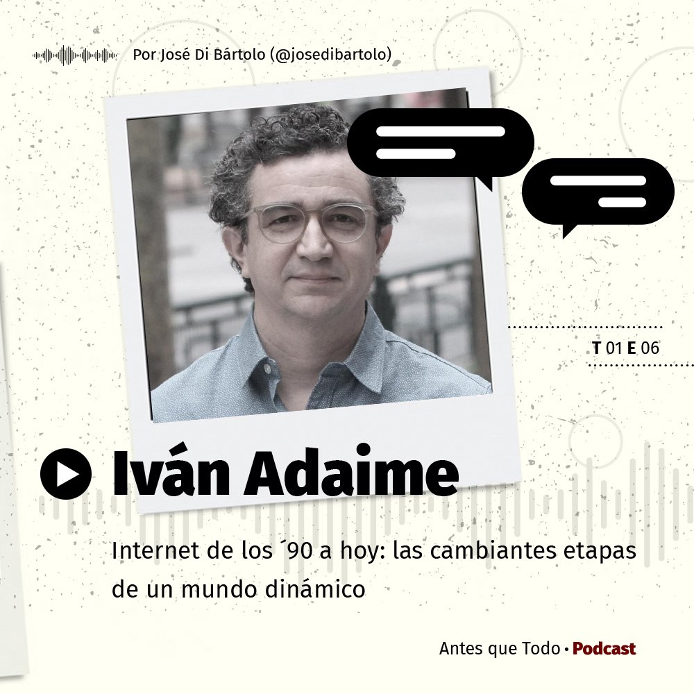 🎙️ AntesQueTodo - Podcast - Episodio 06: Iván Adaime

Iván Adaime es el CEO de Impremedia,  el mayor conglomerado de noticias para el público hispano en Estados Unidos. Antes, tuvo una larga trayectoria en LA NACION