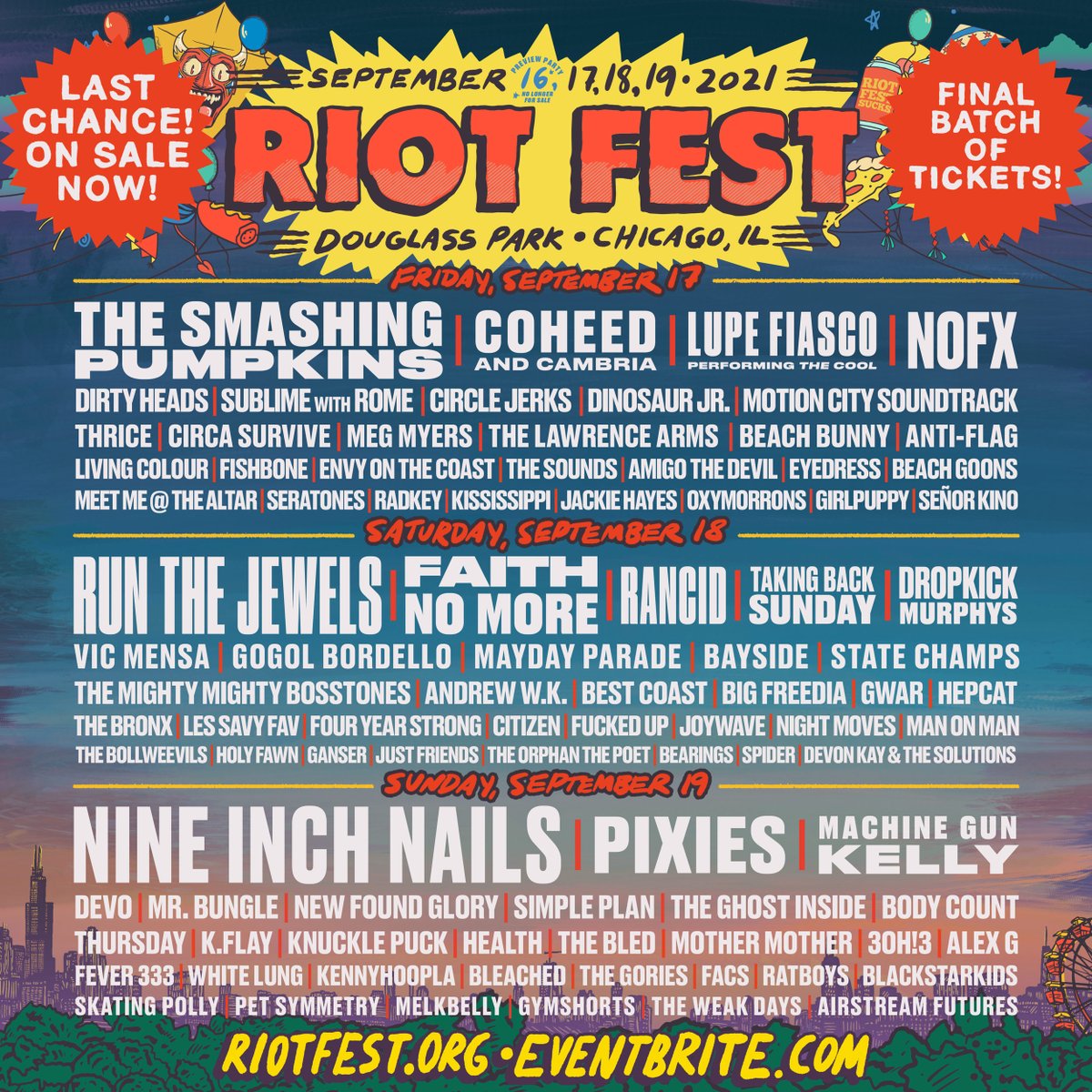 Riot Fest tweet media