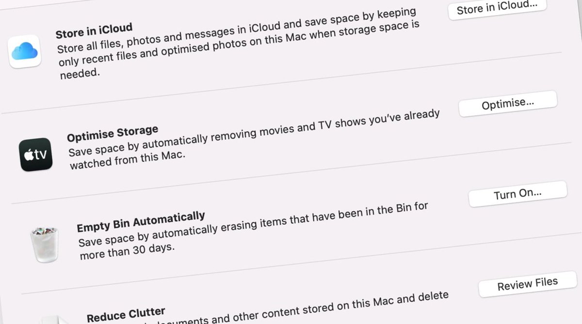 primo4k's tweet image. Running out of space to store files on your #Mac? Here&apos;s how to use the #OptimizeStorage tool in #macOS to regain a bit more breathing room. #Tip appleinsider.com/articles/21/06…