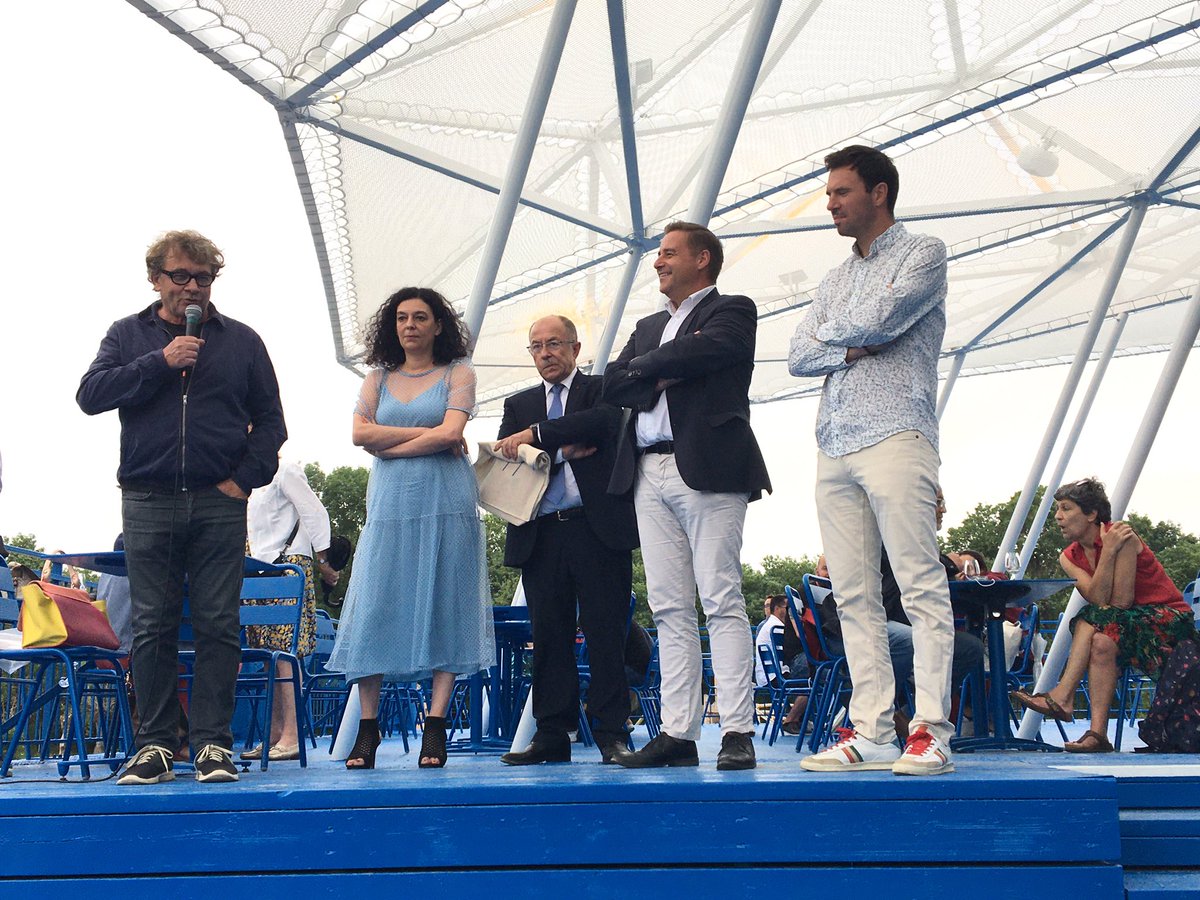 PatJean44's tweet photo. Inauguration @stsebsurloire de la #StationNuage du @levoyageanantes avec #JeanBlaise @RousselFabrice #LaurentDejoie #AliceKerrain et #ThomasBoucher https://t.co/QVPENMeT6V