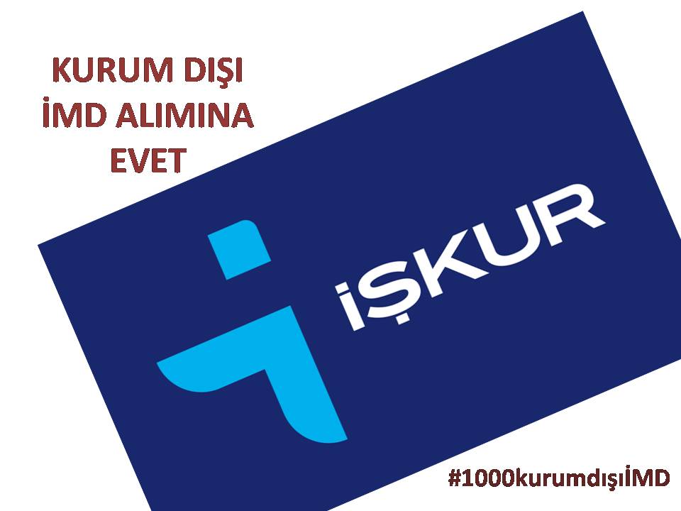 #KurumDışıİmdAtamaBekliyor
İstihdamın korunması, geliştirilmesi ve yaygınlaştırılması için siz yetkililerimizden Kurum Dışı İş ve Meslek Danışmanı alımı talep ediyoruz.
<a href="/csgbakanligi/">T.C. Çalışma ve Sosyal Güvenlik Bakanlığı</a> <a href="/vedatbilgn/">Vedat Bilgin</a> <a href="/Ahmet_Erdem60/">Ahmet Erdem</a> <a href="/TurkiyeIsKurumu/">İŞKUR</a> <a href="/bekirakturk54/">Bekir Aktürk</a>