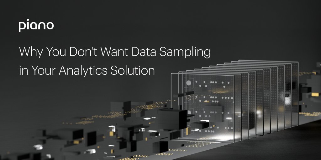 piano_io's tweet image. Using #DataSampling can significantly undermine decision-making within your organization. Why it’s critical for your solution to capture all data, without missing a beat: bit.ly/3gyuZSa