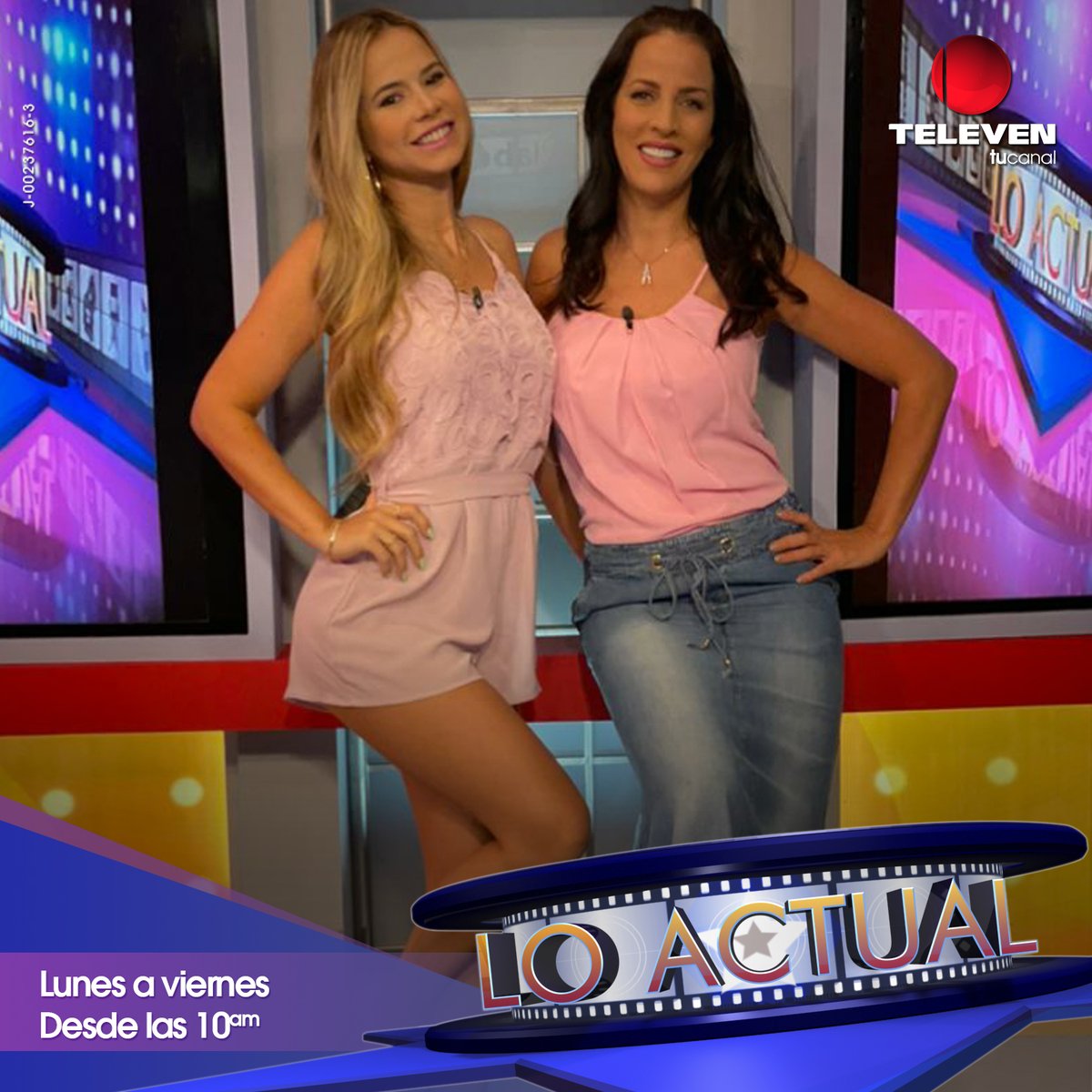 Canal_Televen's tweet photo. Las noticias más sonadas del mundo del espectáculo las disfrutas en #LoActual 🎬🔝 Hoy las hermosas Annarella Bono y Cinzia Francischiello nos dieron un recorrido por lo que es noticia en el mundo del entretenimiento 🤩
#MañanasTeleven🔴 
#ACuidarnosTodos https://t.co/XbsjFAyGid