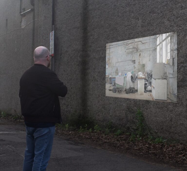 The Disappearance (Performance 2020) 
youtube.com/watch?v=sWnNwP…
The artist felt that a reflection on the existence of A Magdalene Laundry was necessary while it still existed. To inspire discussion, footage of the inside of the building was found and projected on the outside. #Art