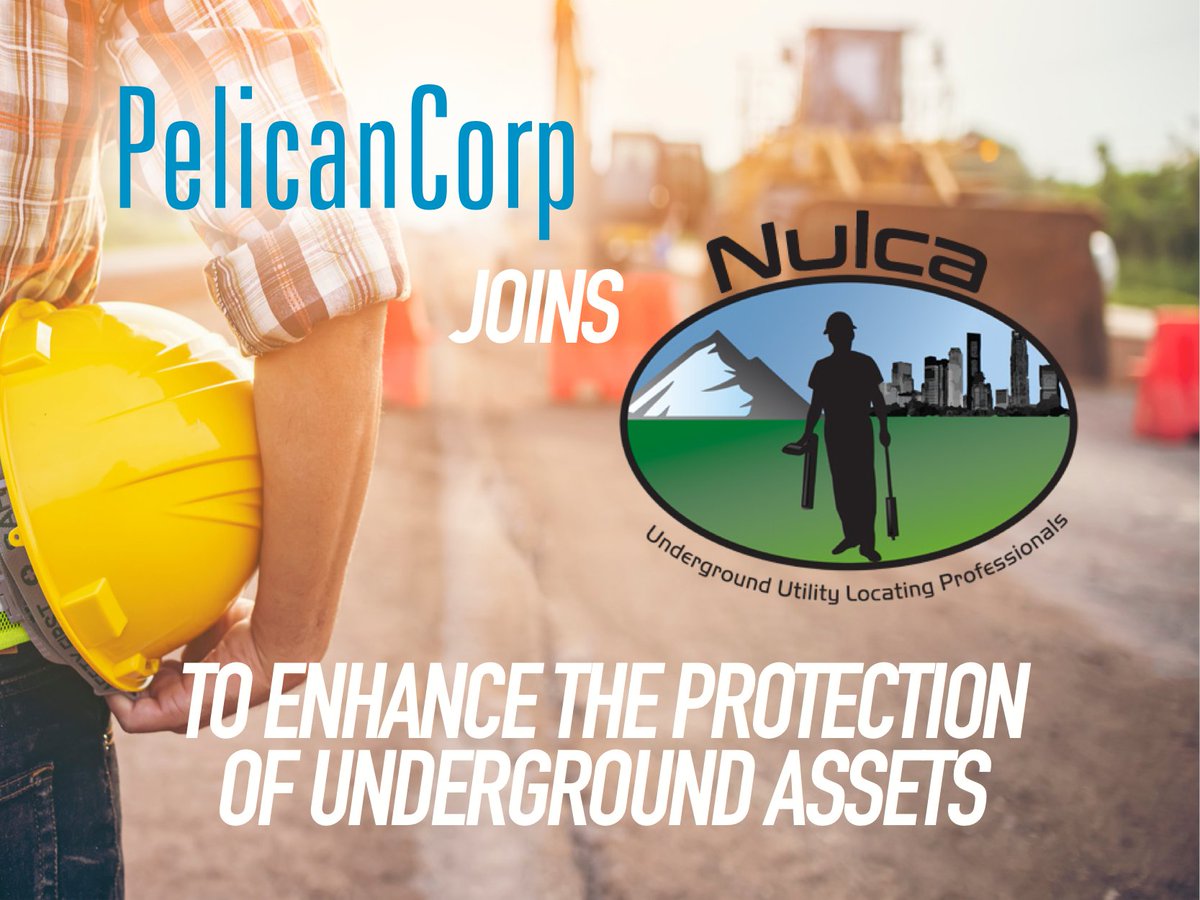 PelicanCorp's tweet photo. PelicanCorp, Inc. today announced they have joined Nulca, North America’s foremost organization representing underground utility locating professionals.
Read Press Release here: https://t.co/TzhzUZ8aPK
#PelicanCorp #NULCA #undergroundutility #infrastructure #utilities https://t.co/2qIpTeIHas
