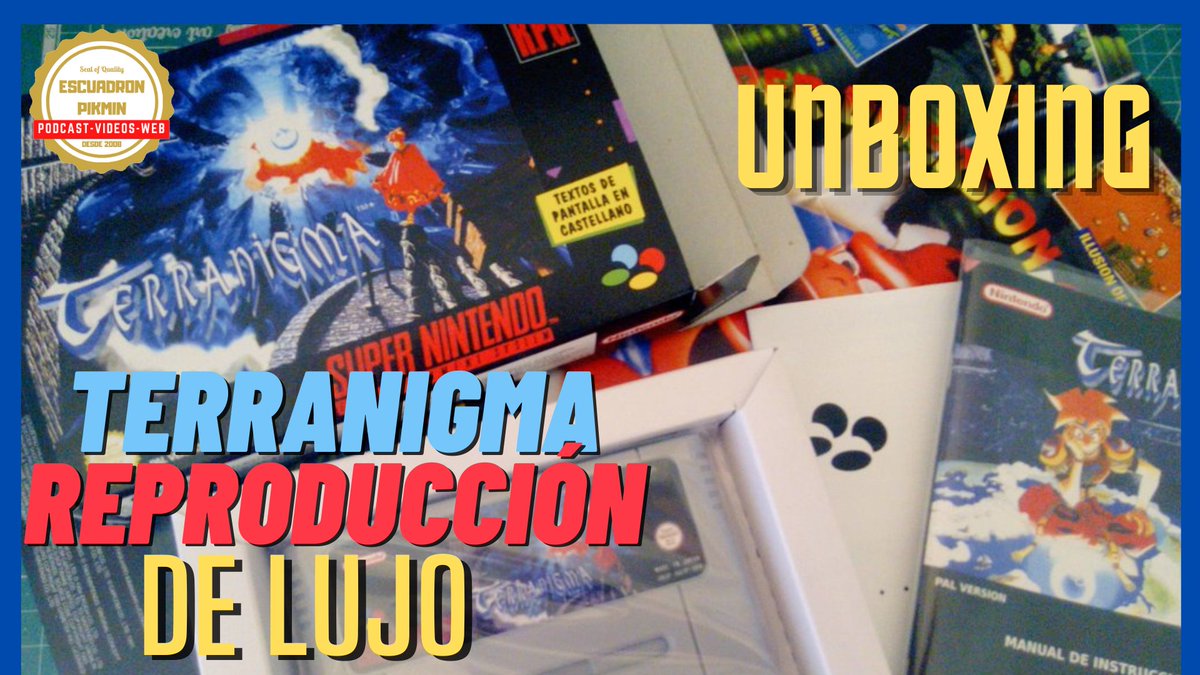 EscuadronPikmin's tweet image. 📺YOUTUBE📺 UNBOXING - EDICIÓN ESPECIAL TRIBUTO DE TERRANIGMA DE @Super90sGames PARA SNES #RETROGRAMES

youtube.com/watch?v=skn5F2…