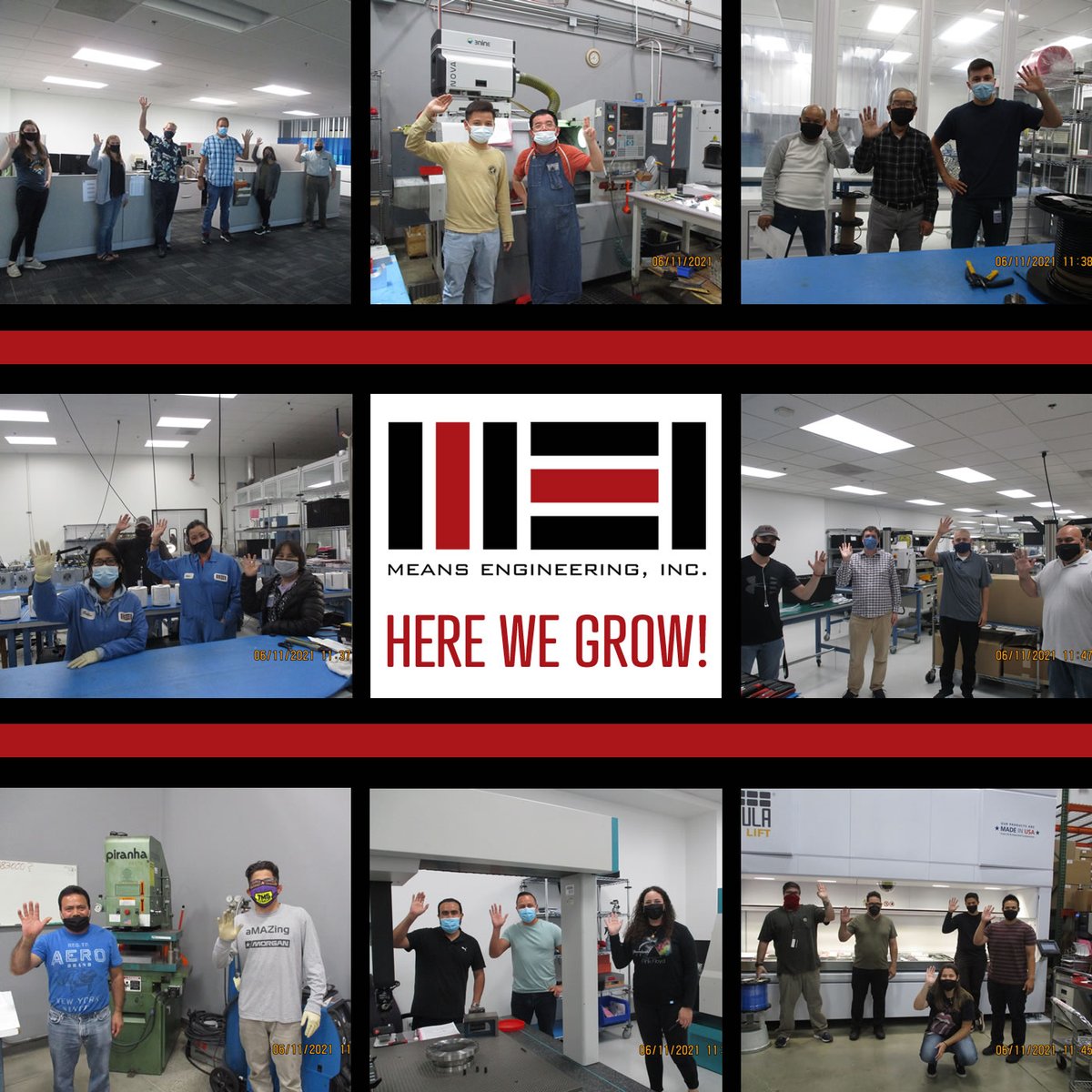MeansEngInc's tweet photo. #HereWeGrow! MEI is looking to add #talent to our ever-growing group of #driven and #passionate people #ContractManufacturing #ManufacturingJobs #ManufacturingCareers #passion #integrity #innovation #quality #ethics #Carlsbad #SanDiego #careers https://t.co/YcU9Cr3iAw https://t.co/cJpH1BmZny