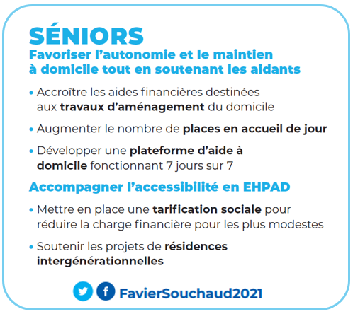FavierSouchaud's tweet photo. RETROUVEZ NOS ENGAGEMENTS pour les séniors :
-> Favoriser l'autonomie et le maintien à domicile
-> Soutenir les aidants
-> Faciliter l'accessibilité en EHPAD

#départementales2021 #antony @engagespourle92 @EnMarcheAntony @AntonyMouvement https://t.co/1mgEtHuTDG
