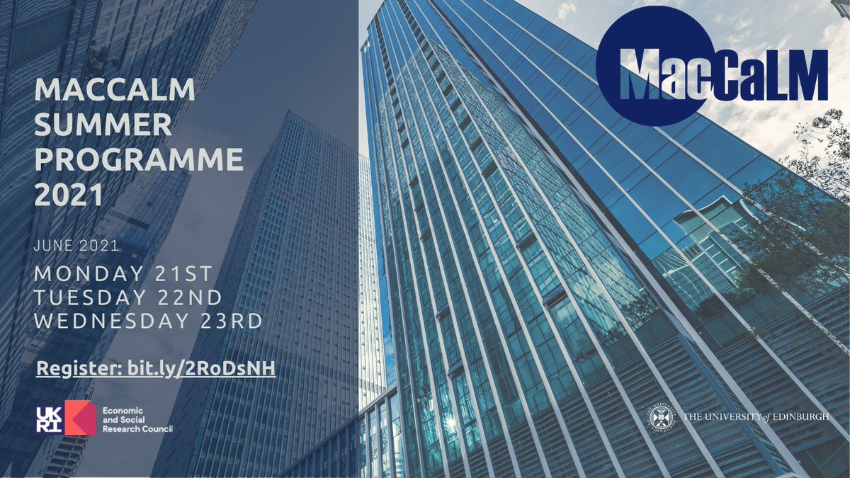 📢📢 Updated programme for <a href="/maccalm_project/">MacCaLM</a>  Summer Programme!
Download and register for details to join: maccalm.org/event/maccalm-…