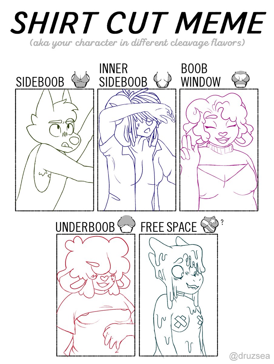 cyberkinks_art's tweet photo. i might color this later but hi i did the #shirtcutmeme https://t.co/1pYRopnxRm