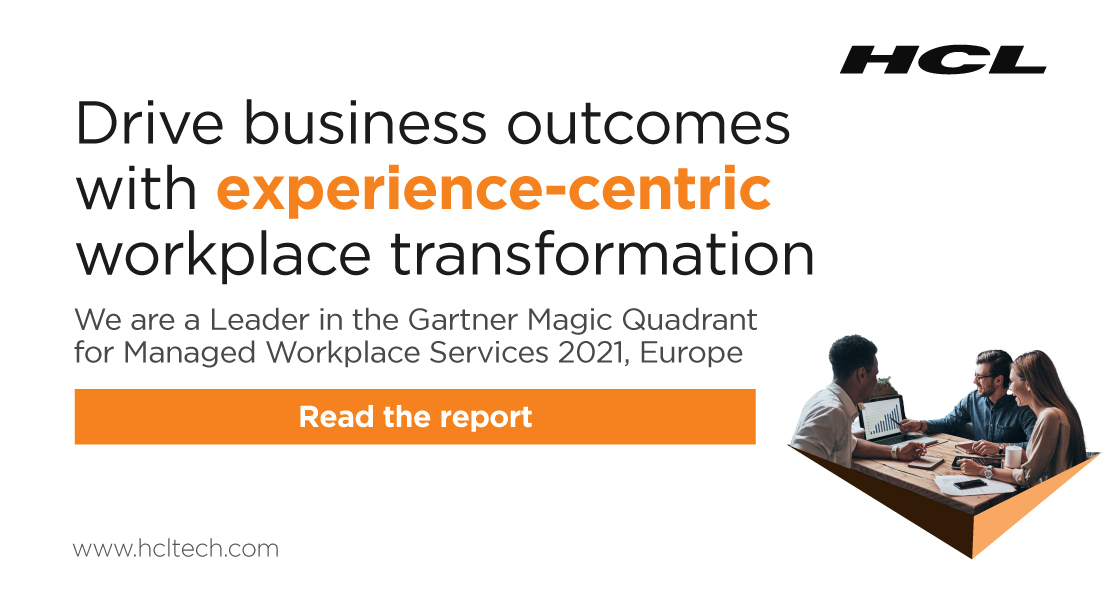 HCL - Gartner quadrant - Workplace services