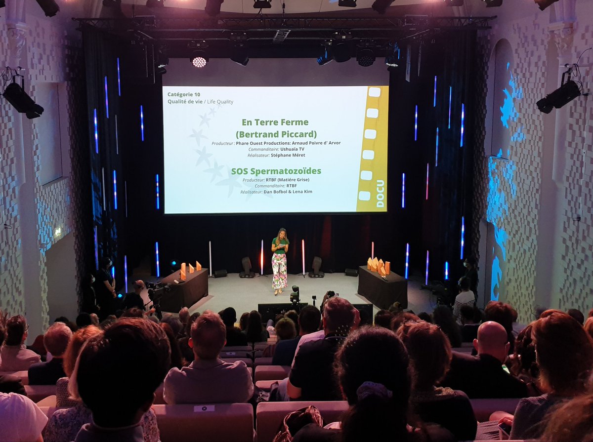 Bravo à <a href="/phareouesttv/">Phare Ouest TV</a> pour ce Prix Argent lors de la 10ème édition des <a href="/DeauvilleGreenA/">Deauville Green Awards</a> ! 👏 <a href="/Fanny_Agostini/">Fanny Agostini</a> <a href="/bertrandpiccard/">Bertrand PICCARD</a> <a href="/Ushuaia_TV/">Ushuaïa TV</a> #EnTerreFerme