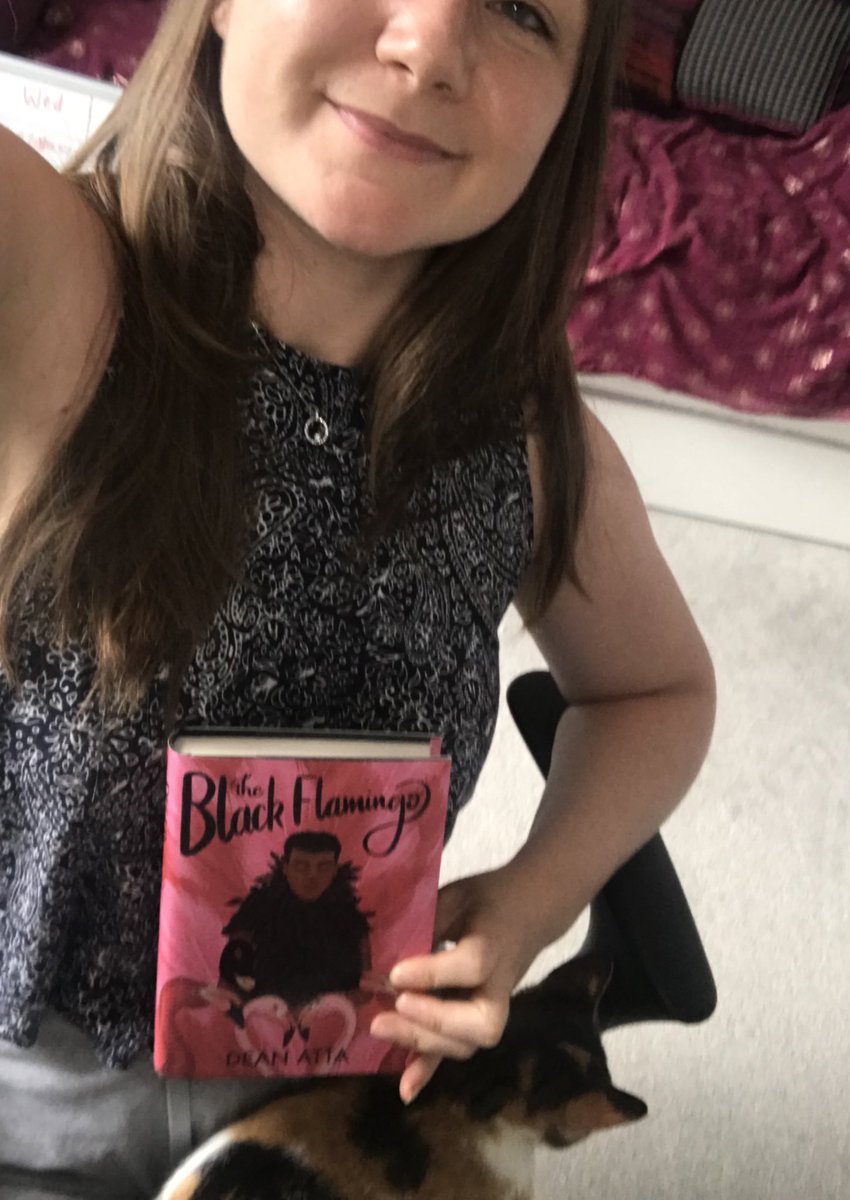 Ready with my BYOB and BYOC (bring your own book and bring your own cat)