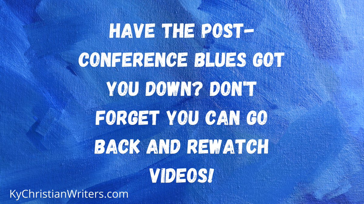 Are you sad the conference is over? Well, it doesn't have to be. Don't forget you can re-watch any of the workshops and keynotes for SIX months. Just log in to the password-protected section of the website and select which videos you want to watch. 

#kcwc2021 #kcwcrefined