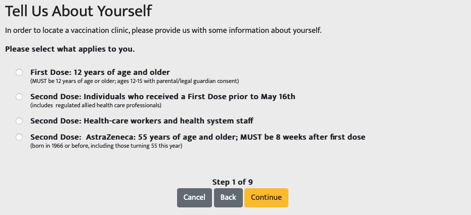 oliverdueck's tweet photo. People in New Brunswick can now book their second dose as long as their first one was before May 16. https://t.co/pMlAy9rZbU