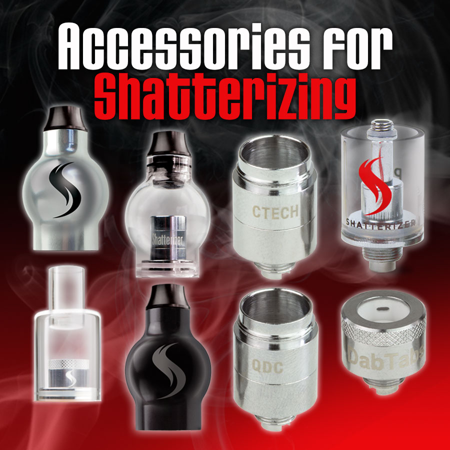 ShatterizerVape's tweet photo. We’ve got all the accessories for #Shatterizing and #PerfectClouds #Shatterizer Family: https://t.co/NULL7Z4x58 https://t.co/LQLQZVsb2j