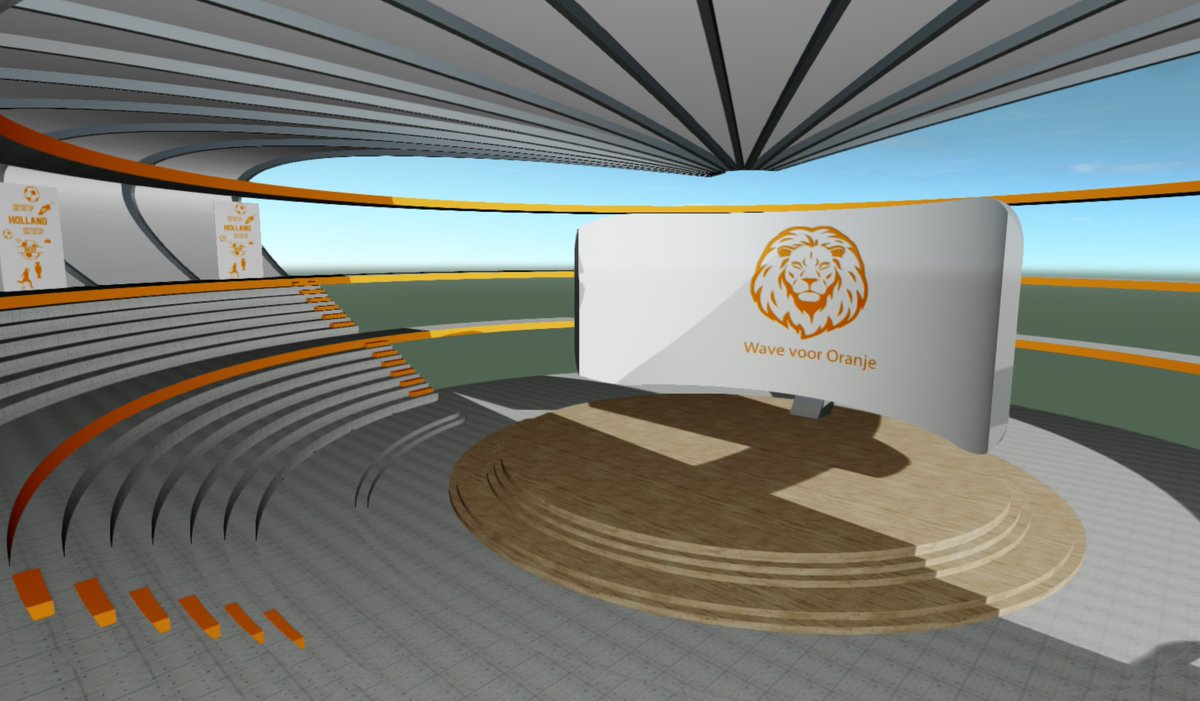 XuverApp's tweet photo. Doe je mee met de virtuele wave voor Oranje? We wachten op je in ons virtuele stadion! Klik op de link, kies je avatar en doe mee. Stuur de link door naar anderen en doe samen mee! https://t.co/zVwBDm3wxa 
#ek2012 #nedaut #vr #virtualmeeting #avatarmeetup #virtual #wave #3d https://t.co/pp4S4RHcQn
