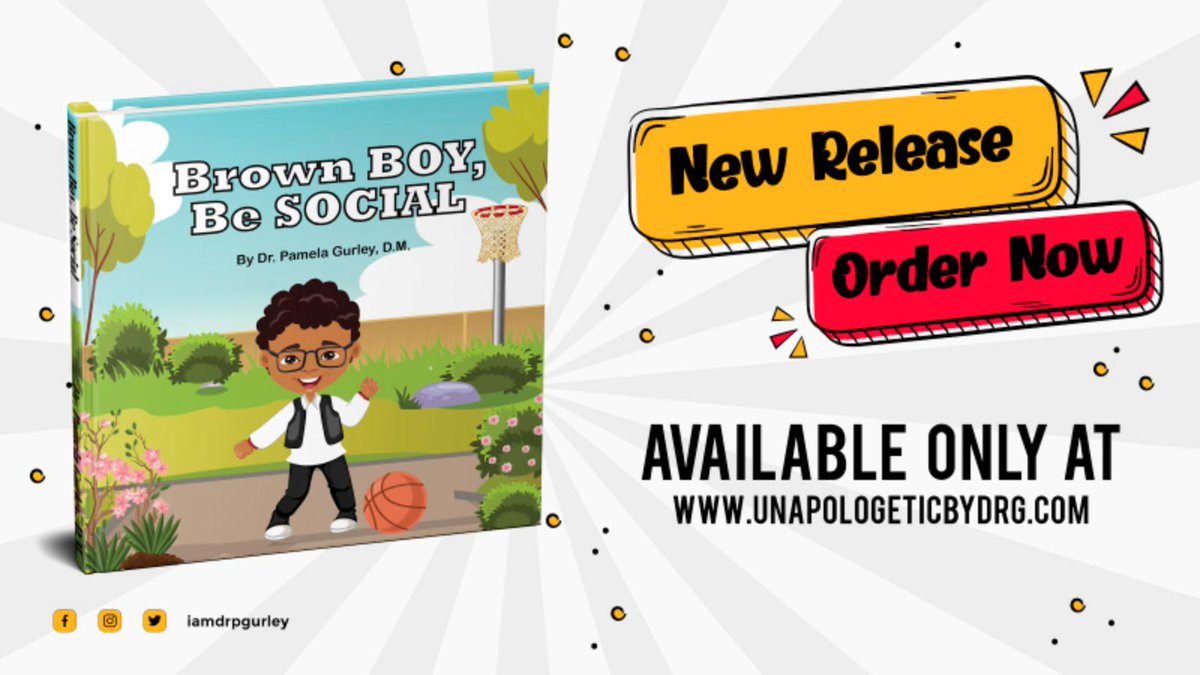 Our new book 'Brown Boy, Be Social' is out now. Head over to the link and order one to see what everyone is talking about. #brownboy #bookseries #childrensbook #bookillustration #blackinfluencers #selfconfidence #readabook #diversitymatters #bodypositivity #learn #educate #teach