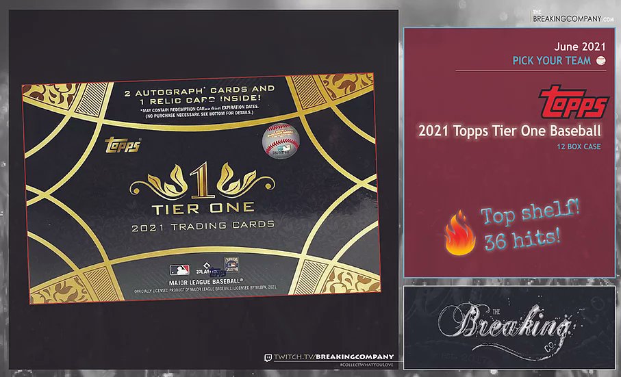 BreakingCompany's tweet image. A few teams left for these Topps case breaks! See you tonight on twitch! 🤩

➡️ thebreakingcompany.com