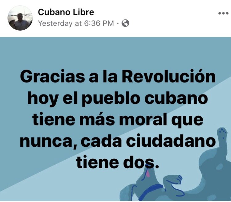 IlianaDelgadoB's tweet photo. @german40612746 @habaneroycubano @ariasaliaris1 @patr3asi @maritza63043199 @malaleche_ehh @Rev_cuba @libreenUSA @fvm8266 @Leonard66535513 @lordvoldemor14 @donheineken11 @AnglBravo @fernando_red666 @TheCodice @AlanBritoPriet4 @RafaelFresmel @charlibc80 @aurolosola @cubamartiana @GIdeologico @MUCCuba @PorresMiguel @JaPCapote @perraphilosofic @Lazaro_Lester @lopez_lledin @eiliticadv @Cubano_APie @cubasufre1 @EGuerraArias @VenezuelaSober6 @theorangemartin @AlbertoN722 @AnnetteSSierra @pedromdiaz6 @ERNESTO52613971 @Hitman47984684 @RiusGonzalezda1 @AbelCartaya @cubanosypunto @Cubameduele @cubanolibre48 @Gabriel77792691 @Elprofe99938765 @richardv2809 @AbelSalazarJorr @Don96593718 @delian1965 @BarbaraGranda1 #Coño #Cuba #CubaEsUnaDictadura #DFHH #PatriaYVidaSinDictadura ❤️🇨🇺 https://t.co/BJTIDoCWUC