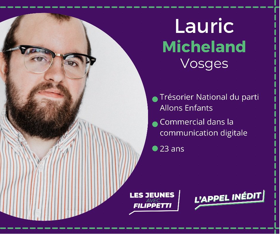 On fini la journée avec deux candidat.e.s qui sauront être présent.e pour les habitant.e.s du Grand Est dès le 28 juin 💜
Linda Benmokhtar candidate en Meurthe-et-Moselle
<a href="/LauricMicheland/">Lauric Micheland</a> candidat dans les Vosges 🤩
#regionales2021 #GrandEst <a href="/aurelifil/">Aurélie Filippetti</a>