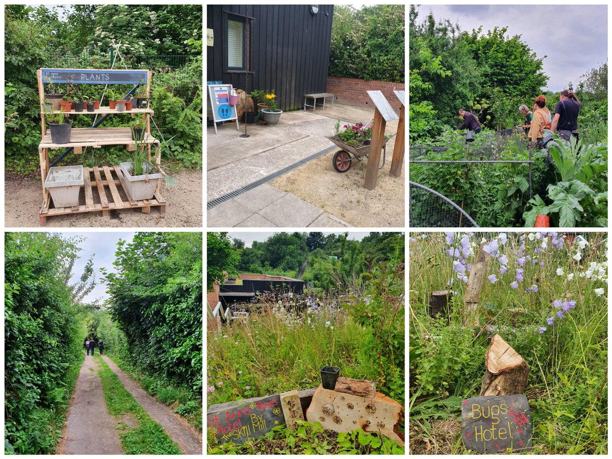 A busy day of collaboration - learning, sharing, creating, planning, making @SkillMill_Notts @fitforwork1 @NottinghamParks @RenewalTrust 
#conservation #wildlife #greenspace #greenspacesinurbanplaces #natureconnectedness #30DaysWild