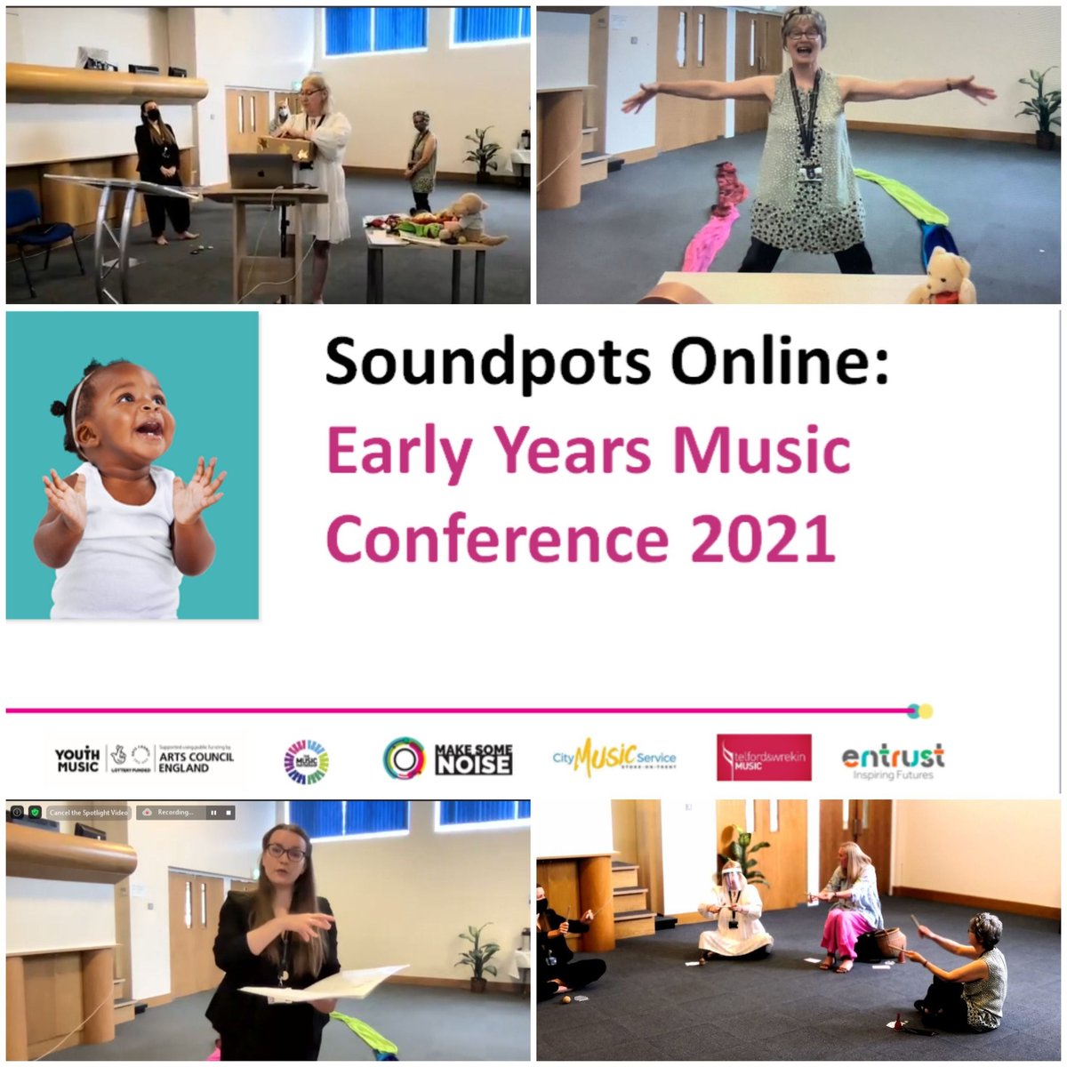 Make Some Noise (@makesomenoisewm) on Twitter photo <a href="/YouthMusicNet/">Youth Music Network</a> We were delighted to welcome #EarlyYears practitioners across #staffs and #uk to the #soundpotsonline #earlyyearsmusic #conference - Top Guest Speakers - <a href="/NicolaBurke16/">Nicola Burke</a> <a href="/Harriet_SLT/">Harriet Atherton</a> are inspiring!
#musiceducation #language #powerofmusic <a href="/Soundpotsstoke/">Soundpots</a> <a href="/YouthMusicNet/">Youth Music Network</a> We were delighted to welcome #EarlyYears practitioners across #staffs and #uk to the #soundpotsonline #earlyyearsmusic #conference - Top Guest Speakers - <a href="/NicolaBurke16/">Nicola Burke</a> <a href="/Harriet_SLT/">Harriet Atherton</a> are inspiring!
#musiceducation #language #powerofmusic <a href="/Soundpotsstoke/">Soundpots</a>