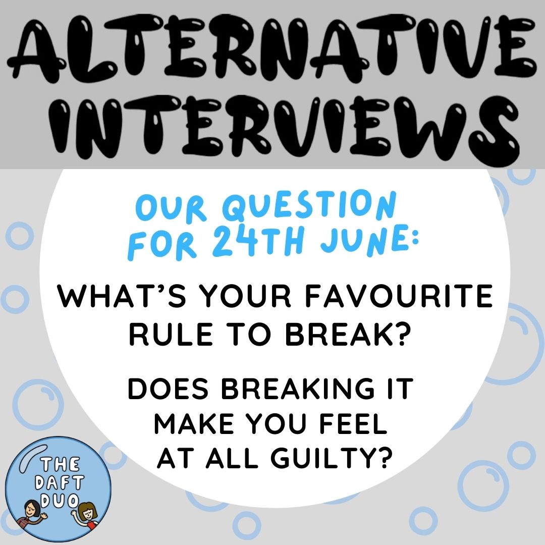 The_Daft_Duo's tweet photo. The next Alternative Interviews is 1 week away!
Find out more and grab your free ticket:
https://t.co/6cr2KcBw9W
#AlternativeInterviews #BubbleTherapy #ComedyEvents #InclusivePlatform #EveryoneIsWelcome #SafeSpace #Creativity #Comedy #Performance #ZoomShow #RegisterNow https://t.co/e4qUPNNodS