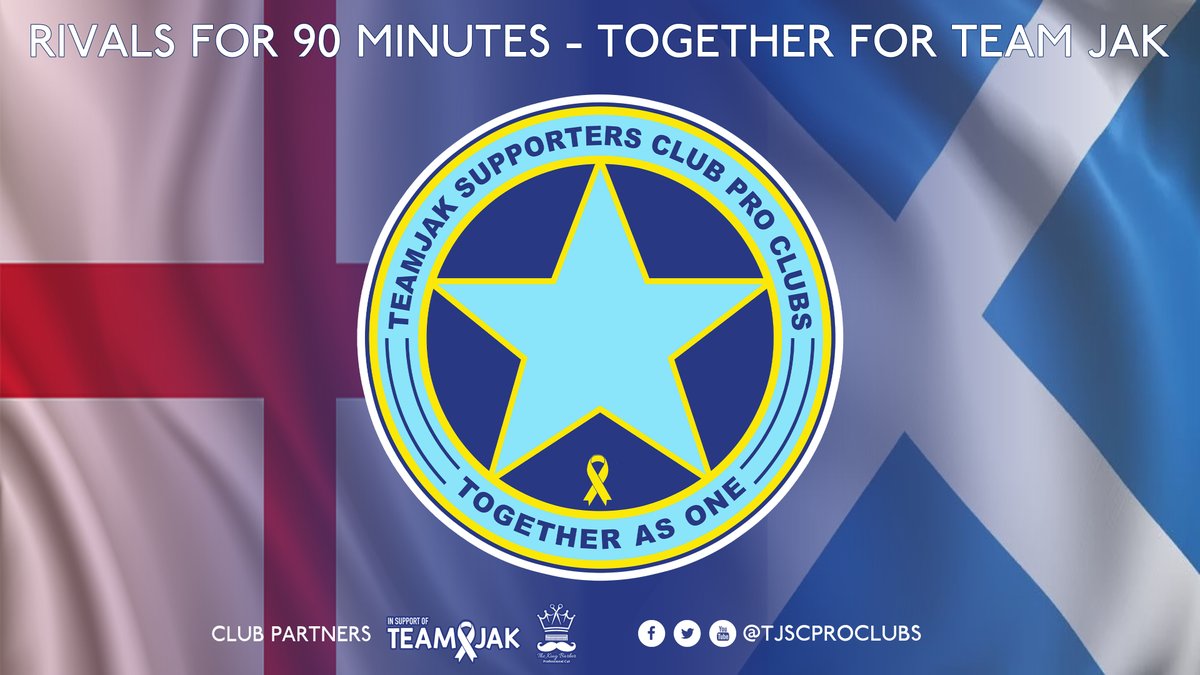 No games tonight for TeamJak SC as the GFL has suspended tonight's action so everyone can watch the game between England &amp; Scotland. Although tonight the vast majority of the team will be split down the middle tonight for 90 minutes we are always together for TeamJak. #ENGSCO