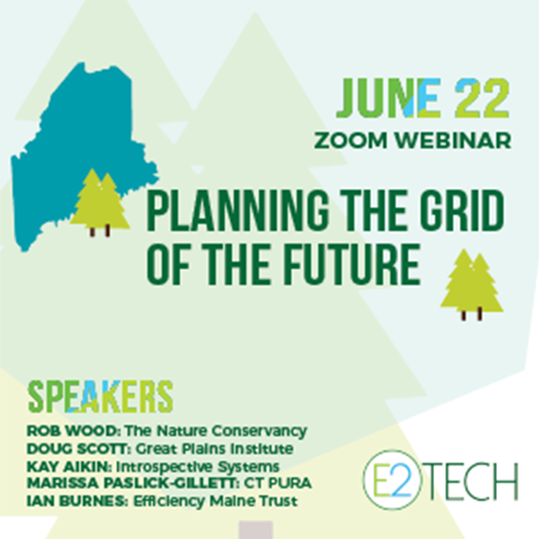 rtoinsider's tweet photo. We hope to see you next week! June 22 - @E2TechMaine: Planning the Grid of the Future | https://t.co/bPgRKQUg5r
#energynews #energytwitter #E2Tech #grid https://t.co/jsKjzMjkLC