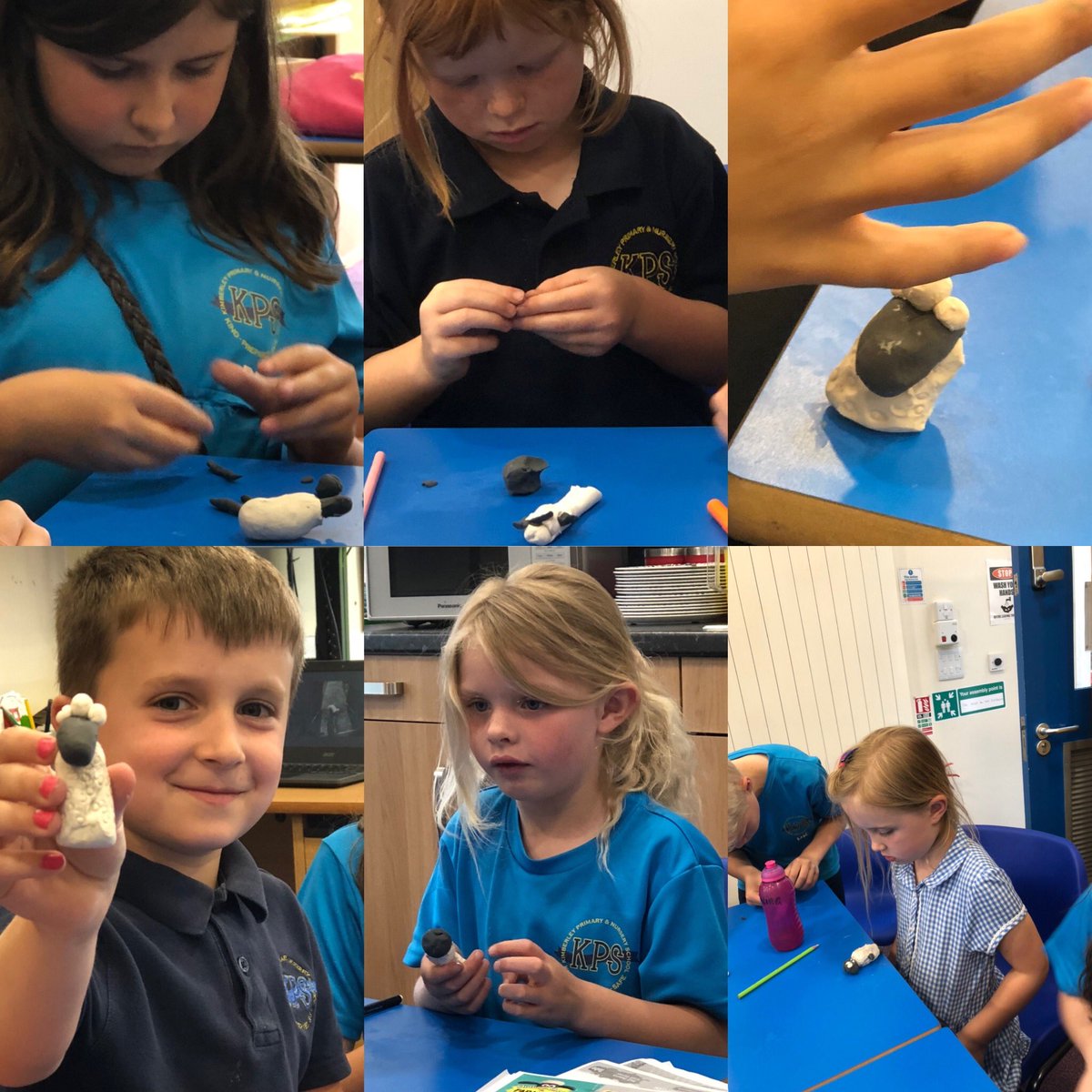 ClubKps's tweet photo. FILM NIGHT🍿📽 Farmageddon was tonight’s film treat. We had sandwiches, crisps and grapes for our tea AND WE MADE SEAN THE SHEEP!!!!😱 How great are these🐑 well done guys 👏🏻 https://t.co/TPOJCdFIPv