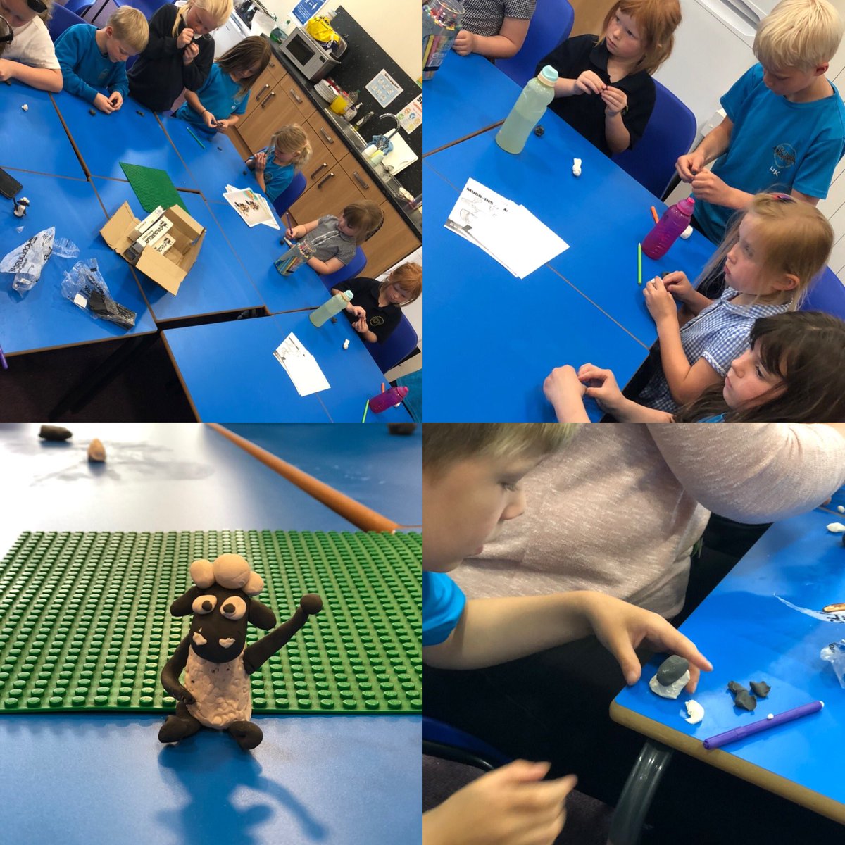 ClubKps's tweet photo. FILM NIGHT🍿📽 Farmageddon was tonight’s film treat. We had sandwiches, crisps and grapes for our tea AND WE MADE SEAN THE SHEEP!!!!😱 How great are these🐑 well done guys 👏🏻 https://t.co/TPOJCdFIPv